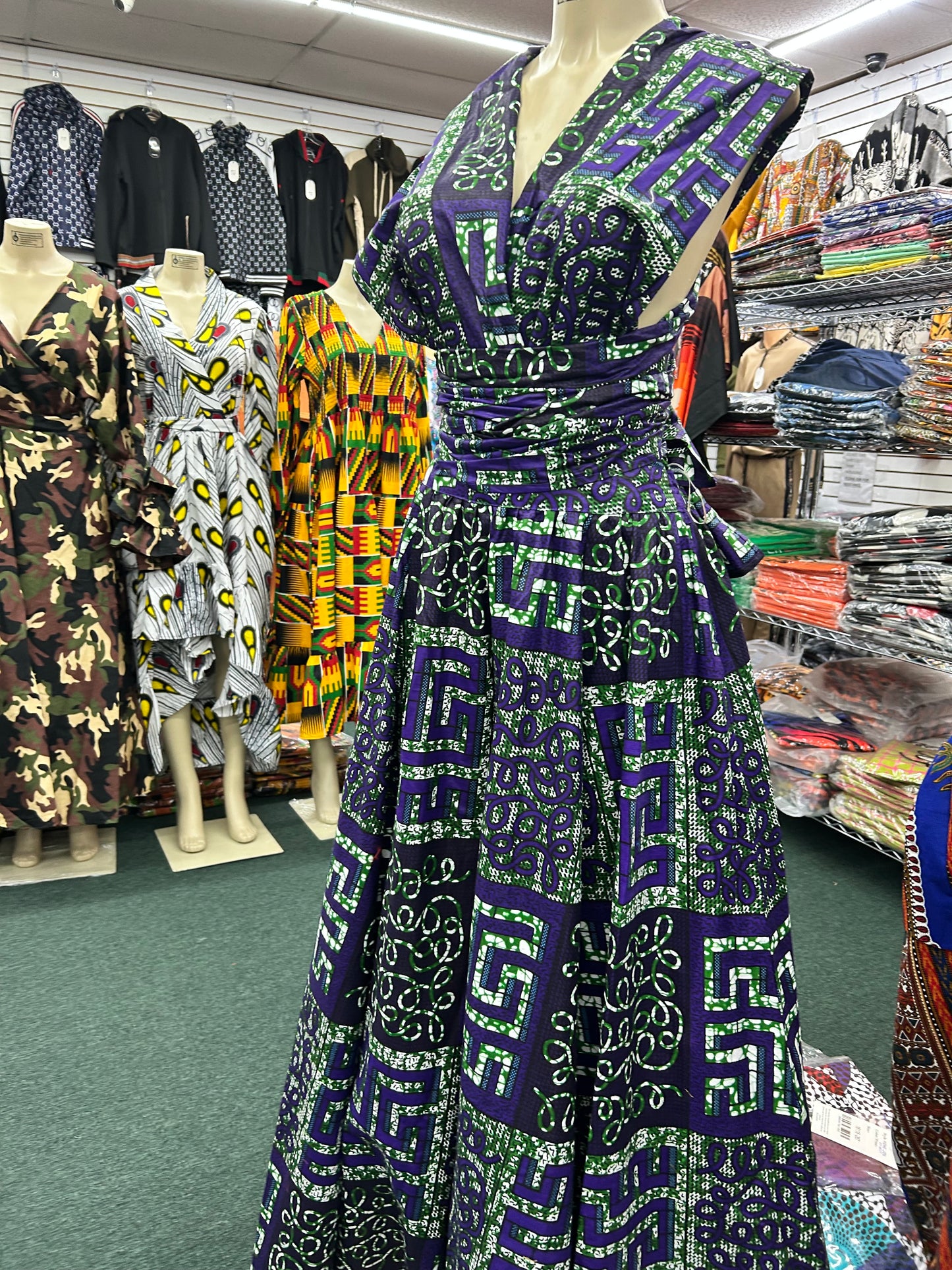 Infinity African Dress
