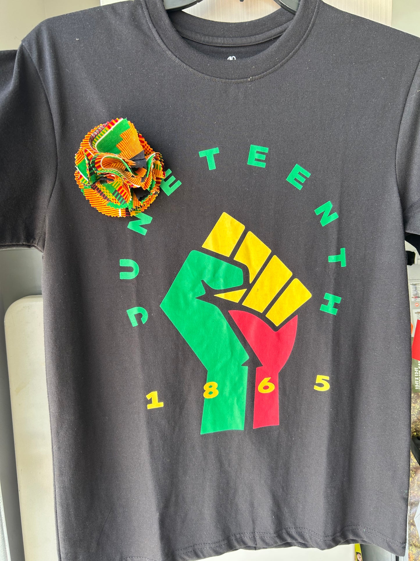 Juneteenth Black T-Shirt Medium